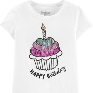 Baby Girl “Happy Birthday” T-shirt